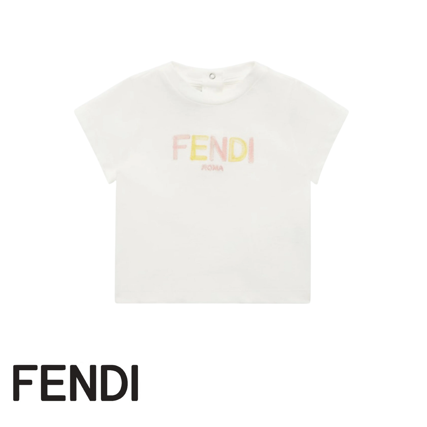 BFI166/F1R0X FENDI BABY GIRL T-SHIRT