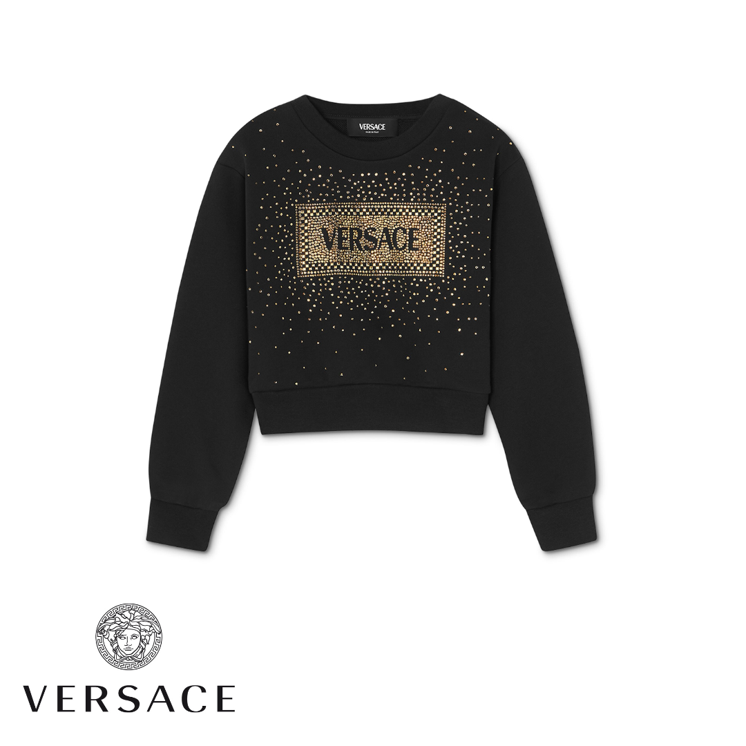 1000491/2B130 VERSACE KIDS GIRL SWEATSHIRT