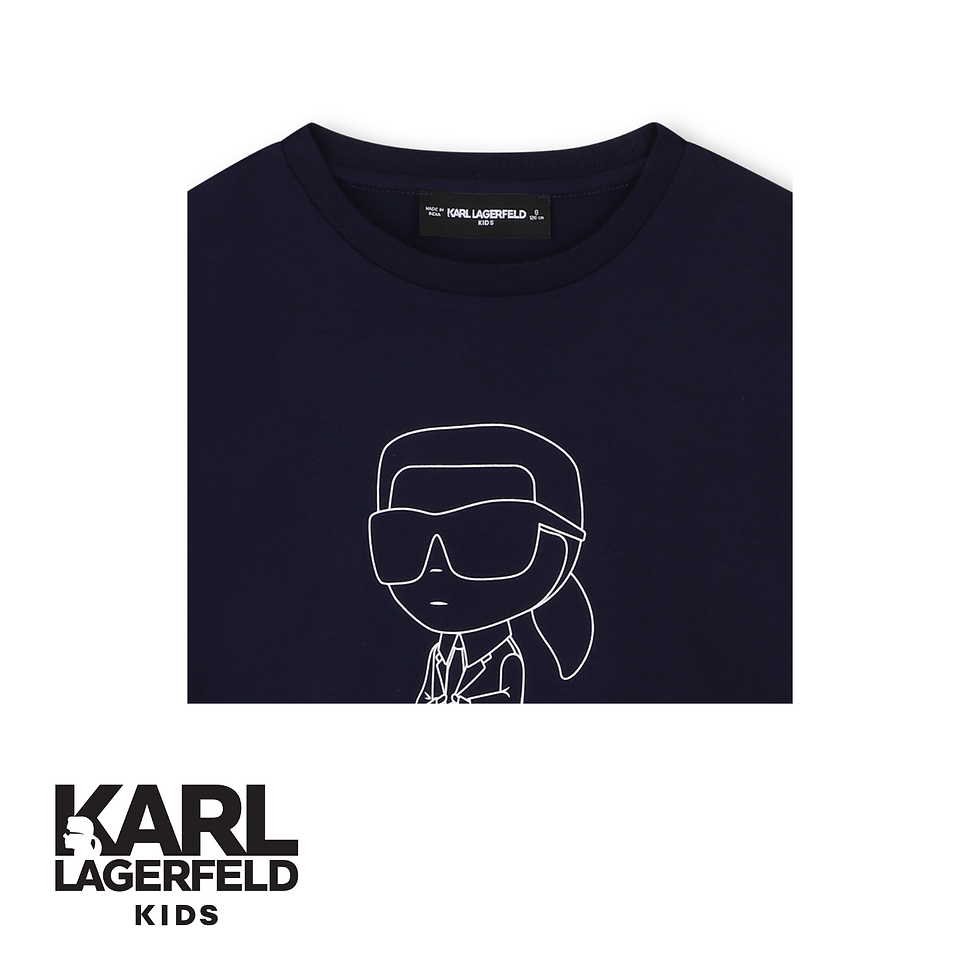 Thumbnail: Z30953/868 KARL LAGERFELD KIDS BOY LONG SLEEVES T-SHIRT