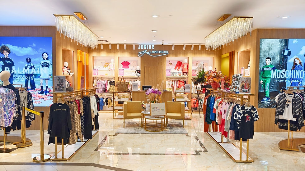 Twin chandeliers, inspired by the Petronas Twin Towers, cast a soft glow across the expansive, light-filled space, leading patrons to a VIP lounge that offers unparalleled exclusivity