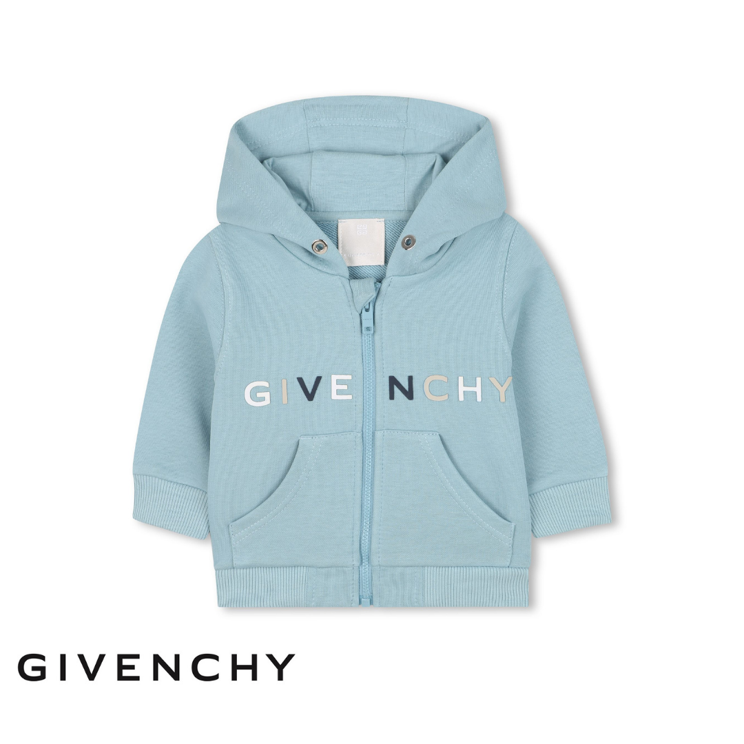 H30880/40 GIVENCHY BABY BOY HOODED CARDIGAN