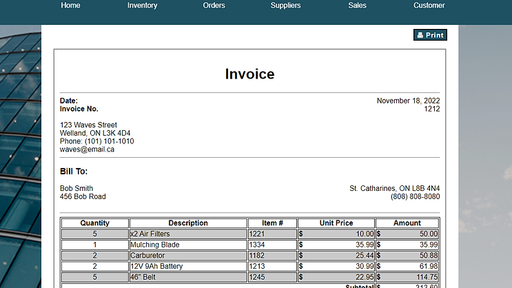 Inventory Management