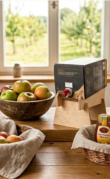Miniaturbild: Bioland- Premium Direkt Apfelsaft naturtrüb, ohne Zusätze 5 Liter Bag-in-Box