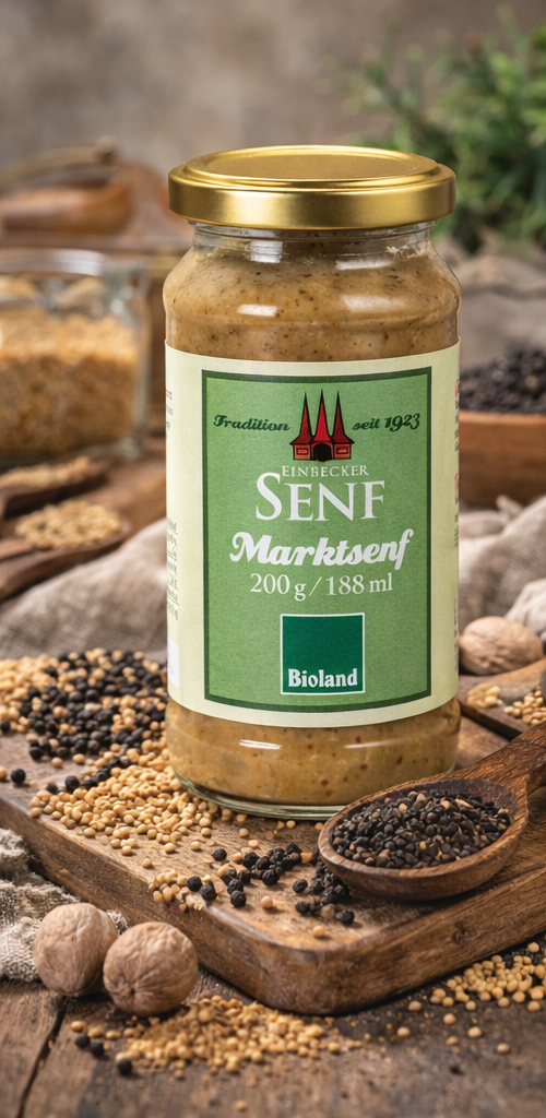 Miniaturbild: Einbecker Senfmühle "Marktsenf" 200g