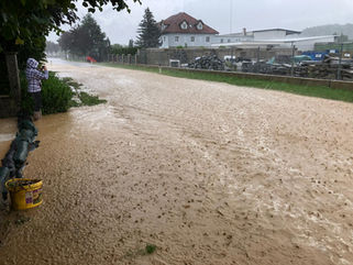 Erneuter Unwettereinsatz im Gemeindegebiet