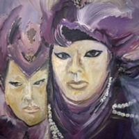 Mask1 40X40 acrylic