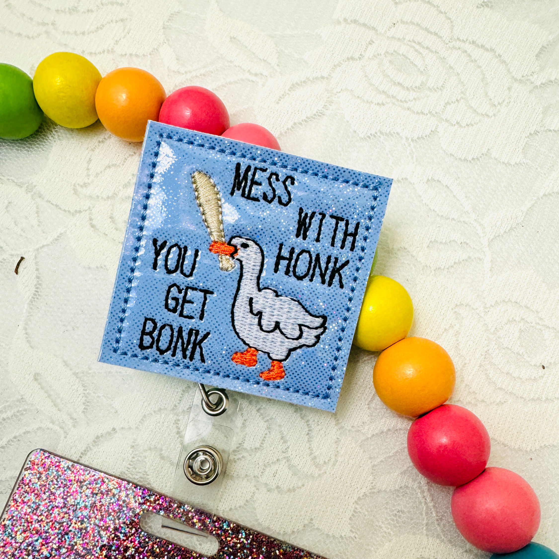 Mess with Honk, You get Bonk Feltie