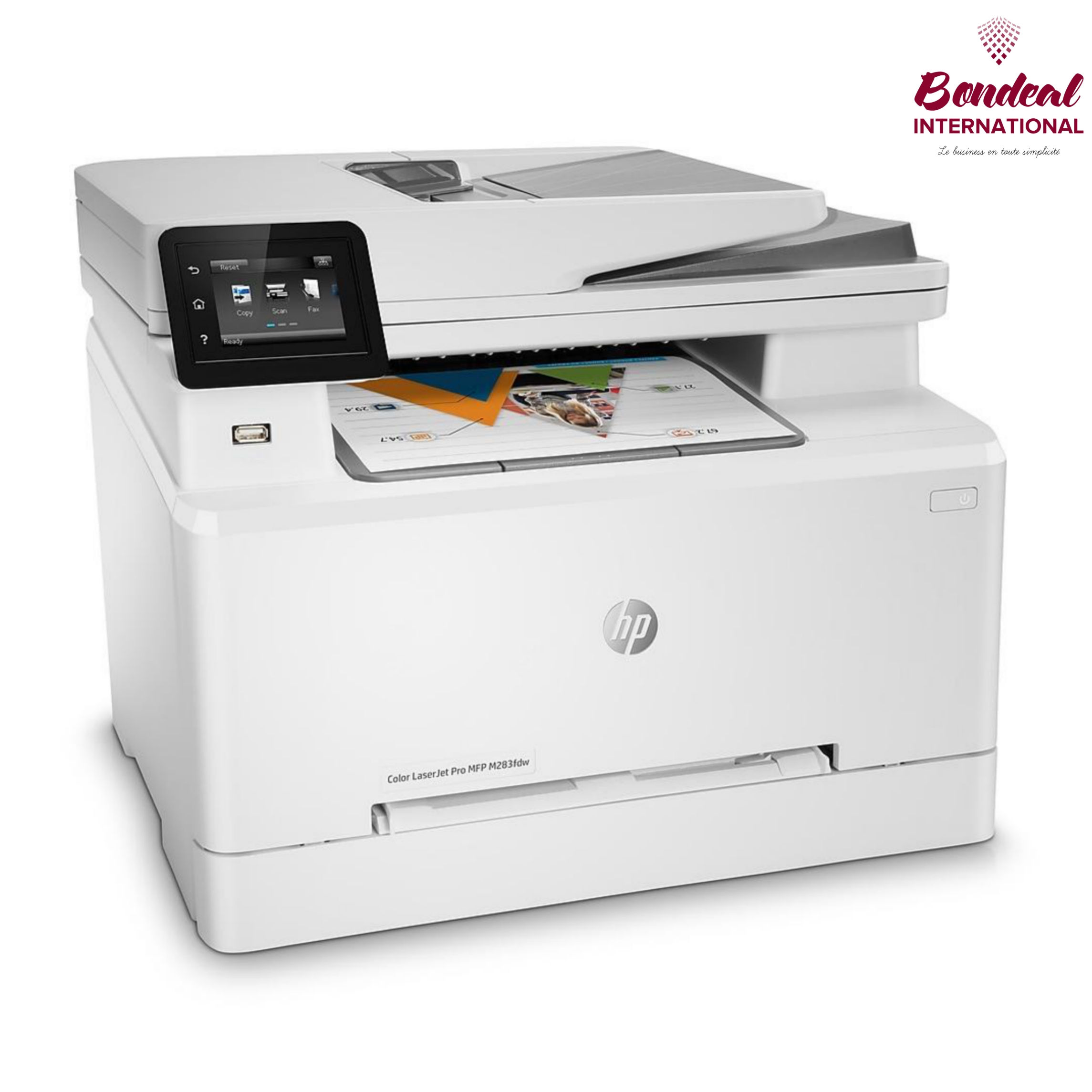 HP Imprimante En Couleur LASERJET PRO M283FDW Multifonctions