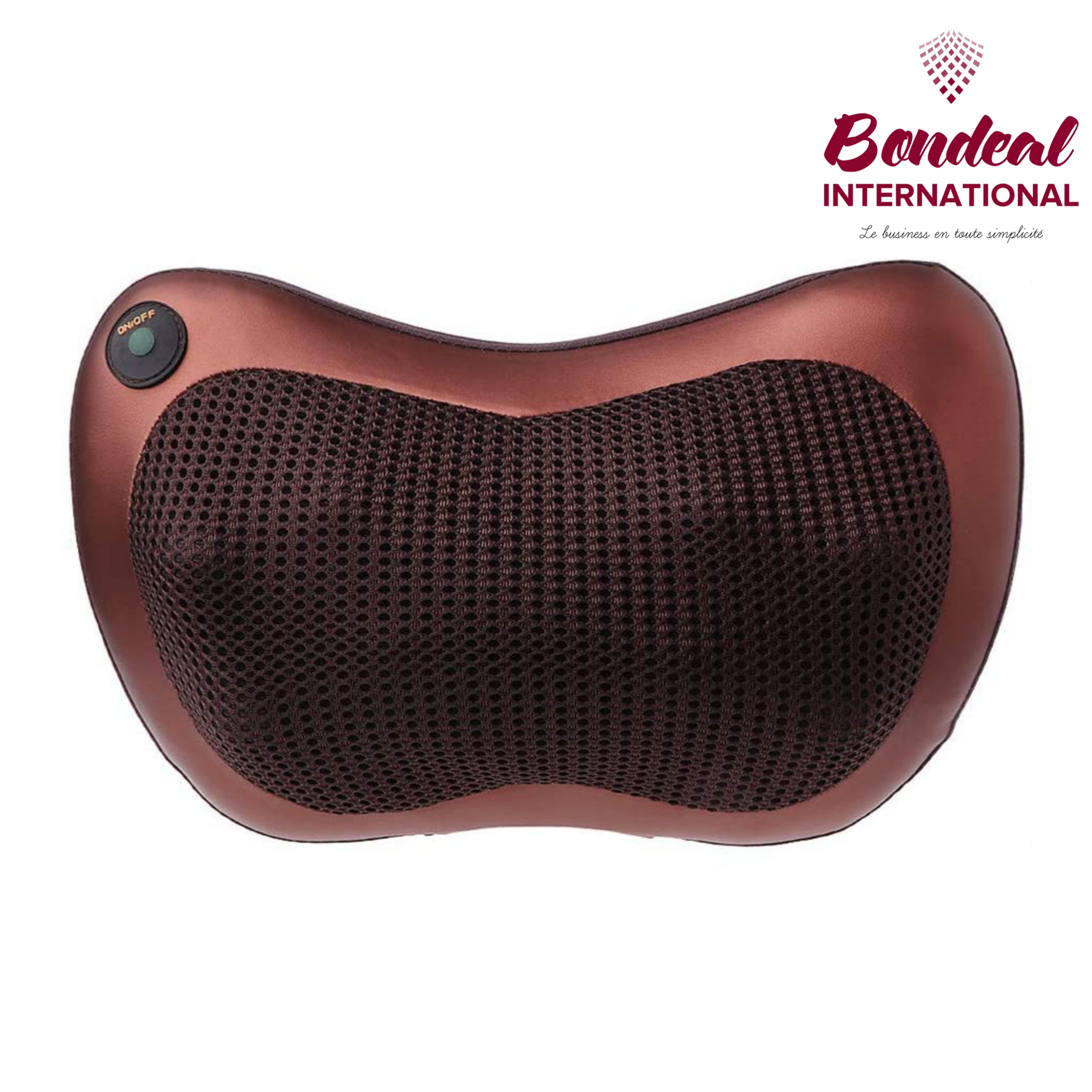 CAR & HOME Coussin De Massage Thermo-Thérapeutique NO-8028