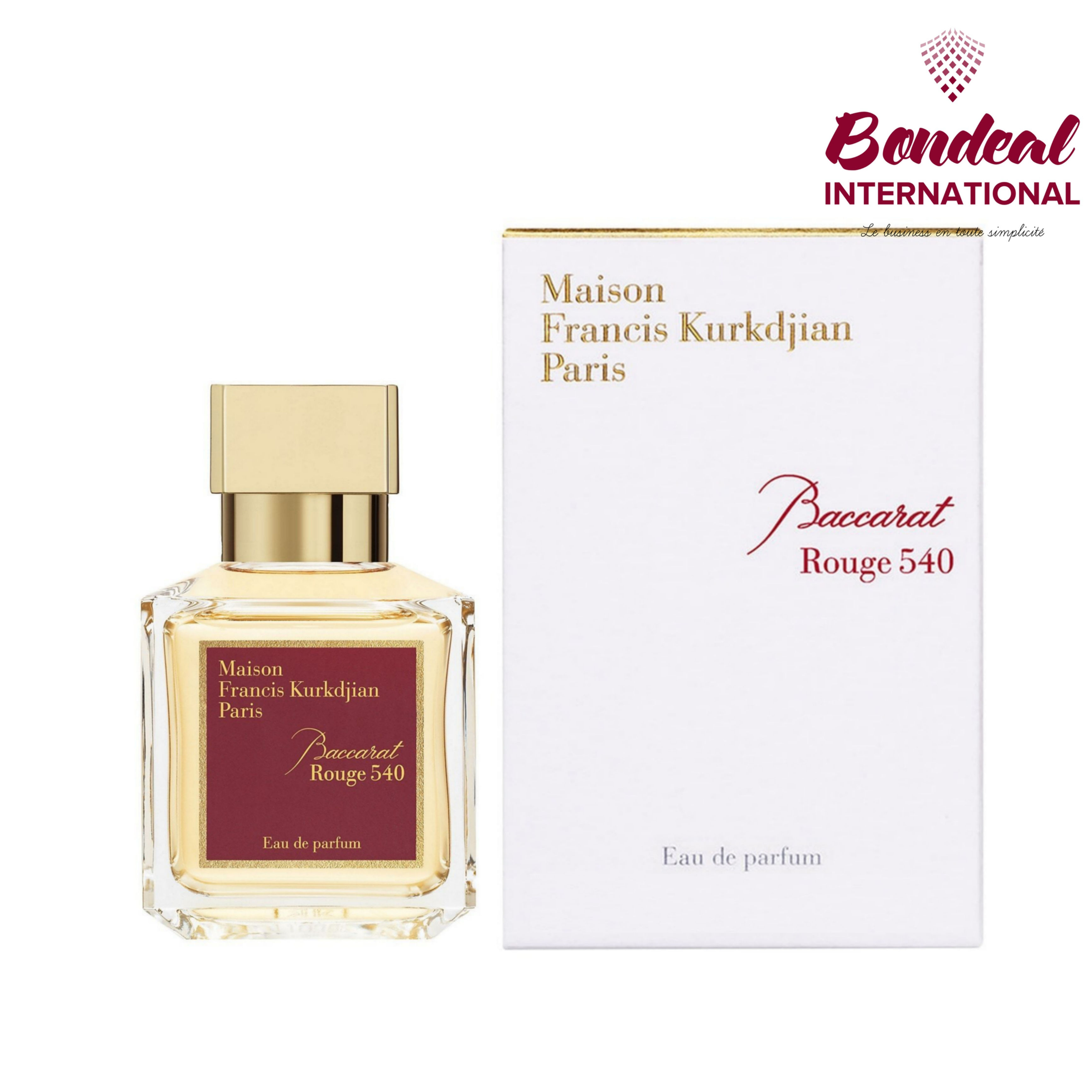 FRAGANCE WORLD - Barakkat Rouge 540 - Parfum Homme 100 ML (Extrait)