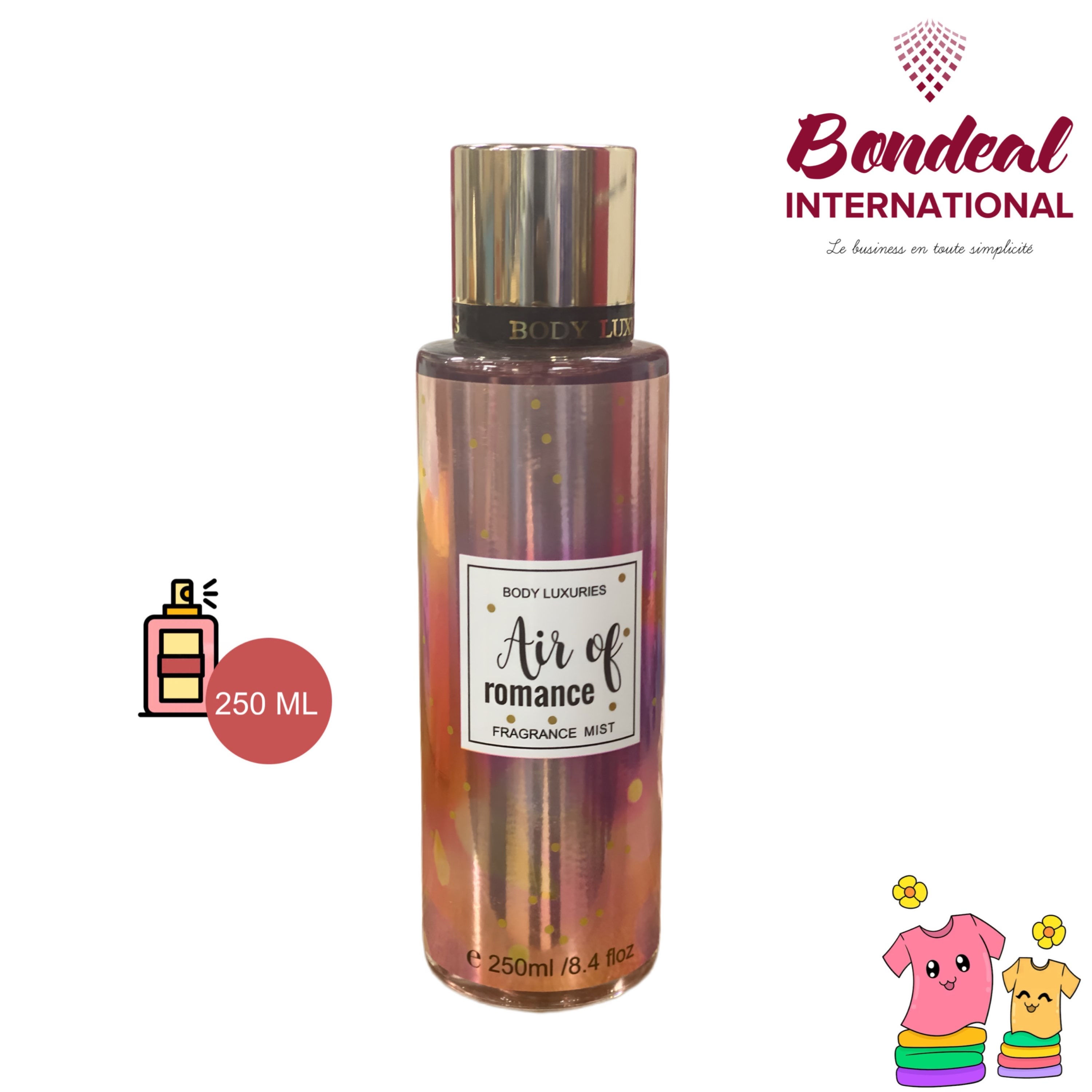 BODY LUXURIES Parfum Spray Air Of Romance Pour Le Corps 250 ML