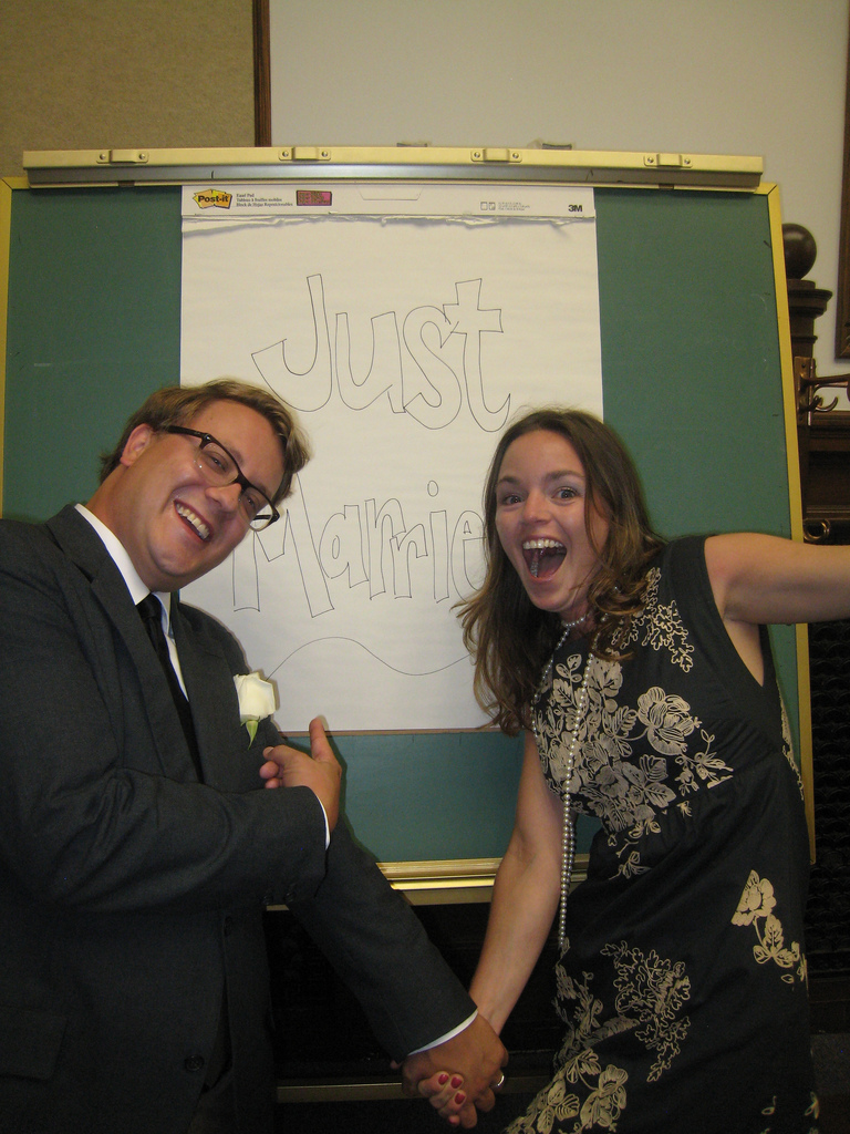 Just married Vorlage