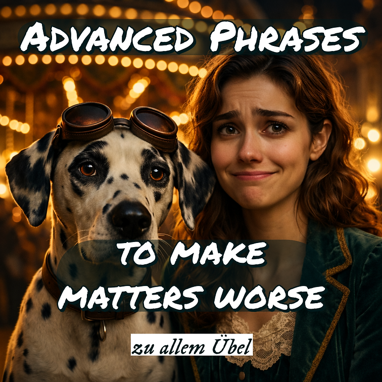 Advanced Phrases "to make matters worse" Grammarstretch.net