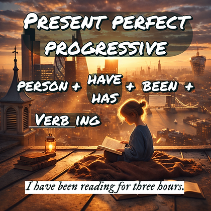 Verstehe das Present Perfect Progressive mit einfachen Regeln und Beispielsätzen – ideal für Englischlernende auf Grammarstretch.net.
