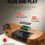 Thumbnail: Donner Hush-I Acoustic-Electric Guitar Kit for Travel Silent Practice 靜音結他