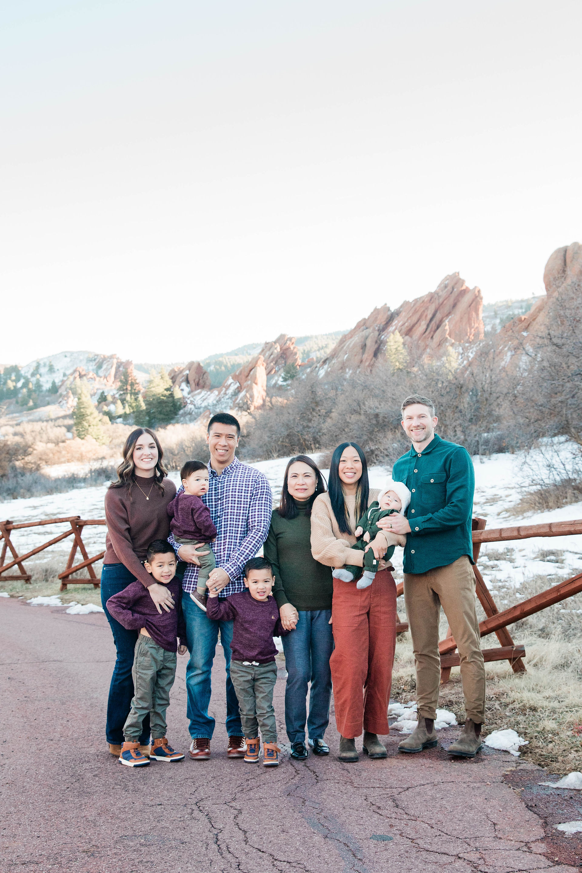 Highlands Ranch extended family photos
