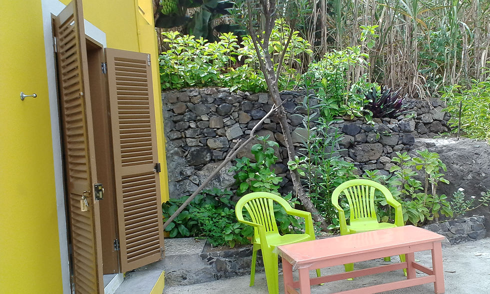 Santiago House terrasse