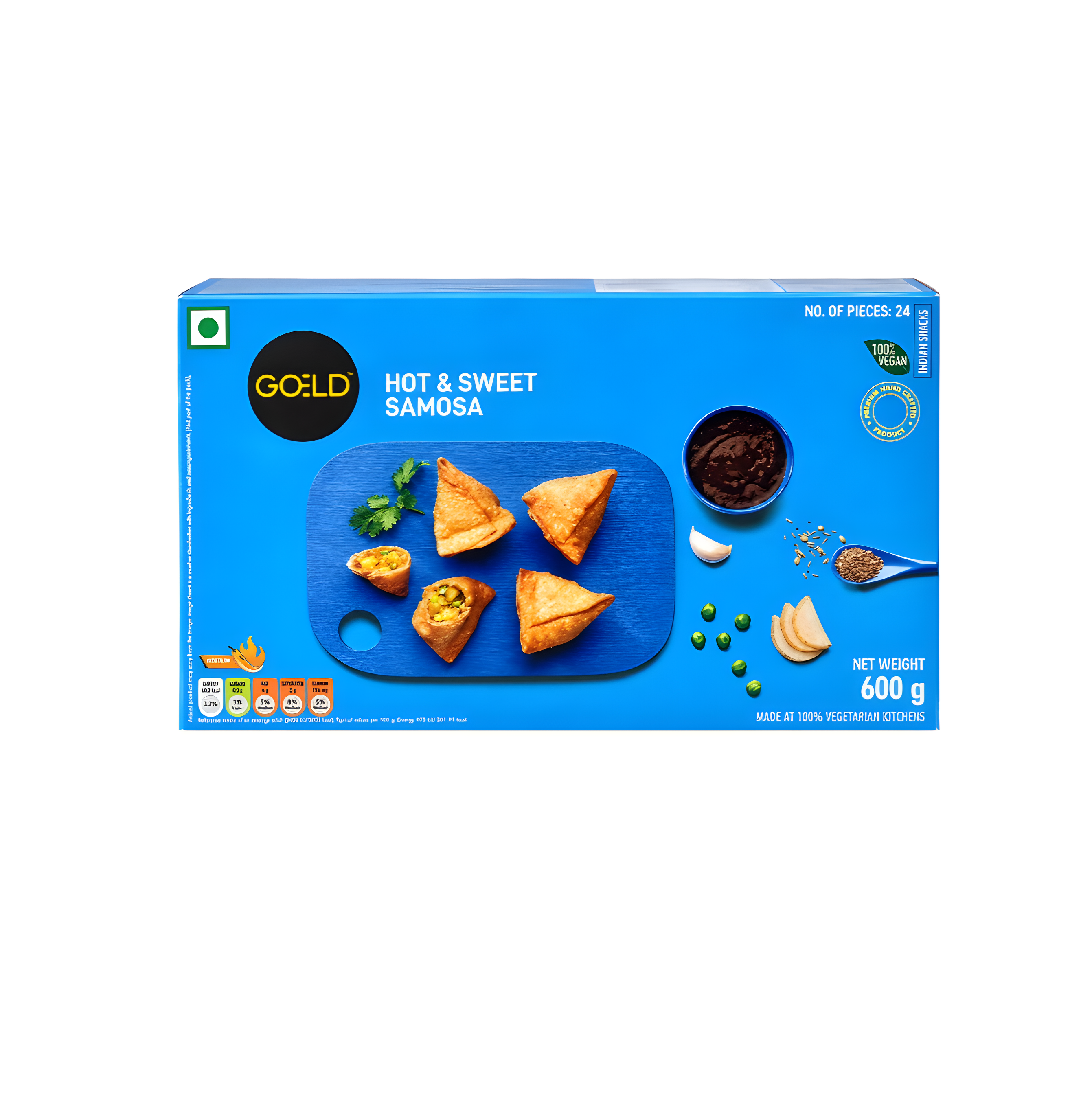 Goeld Hot And Sweet Samosa - 600g