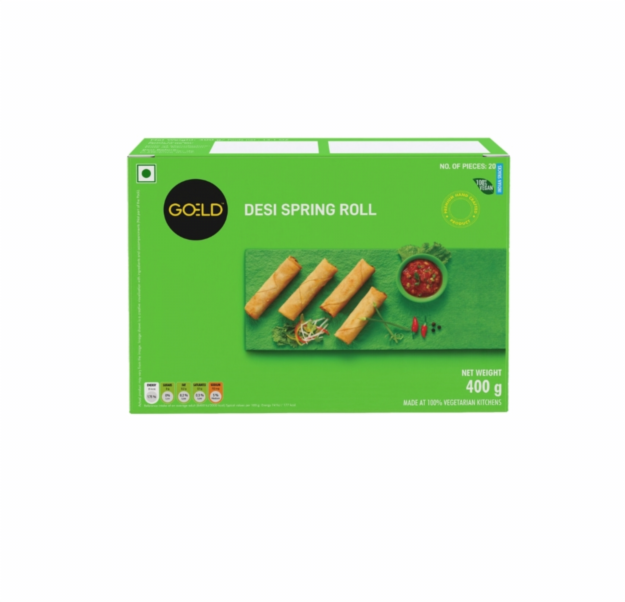 Goeld Desi Spring Roll - 400g