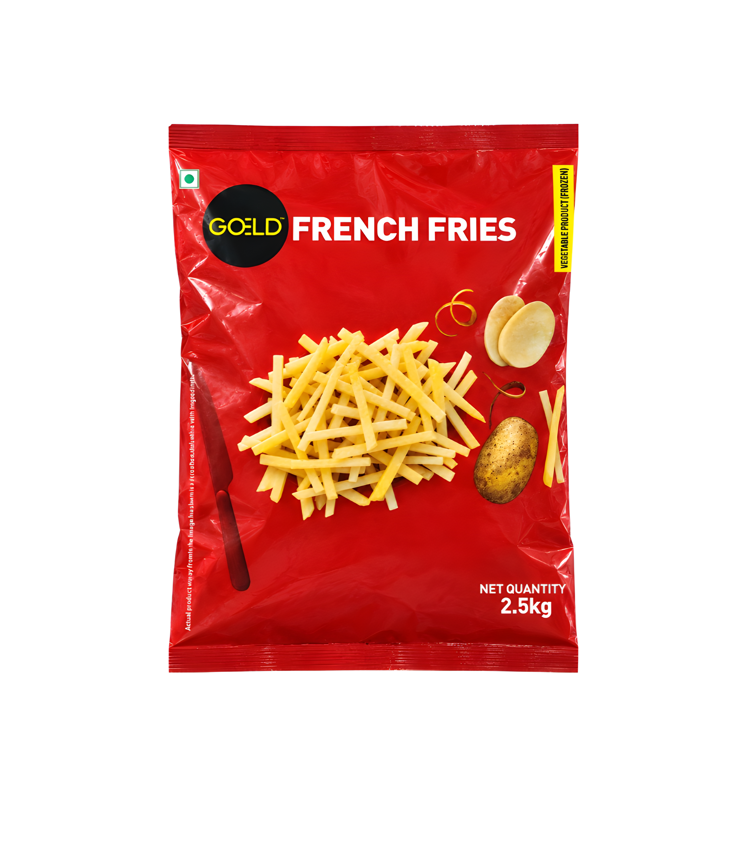 Goeld Regular French Fries - 2.5kg