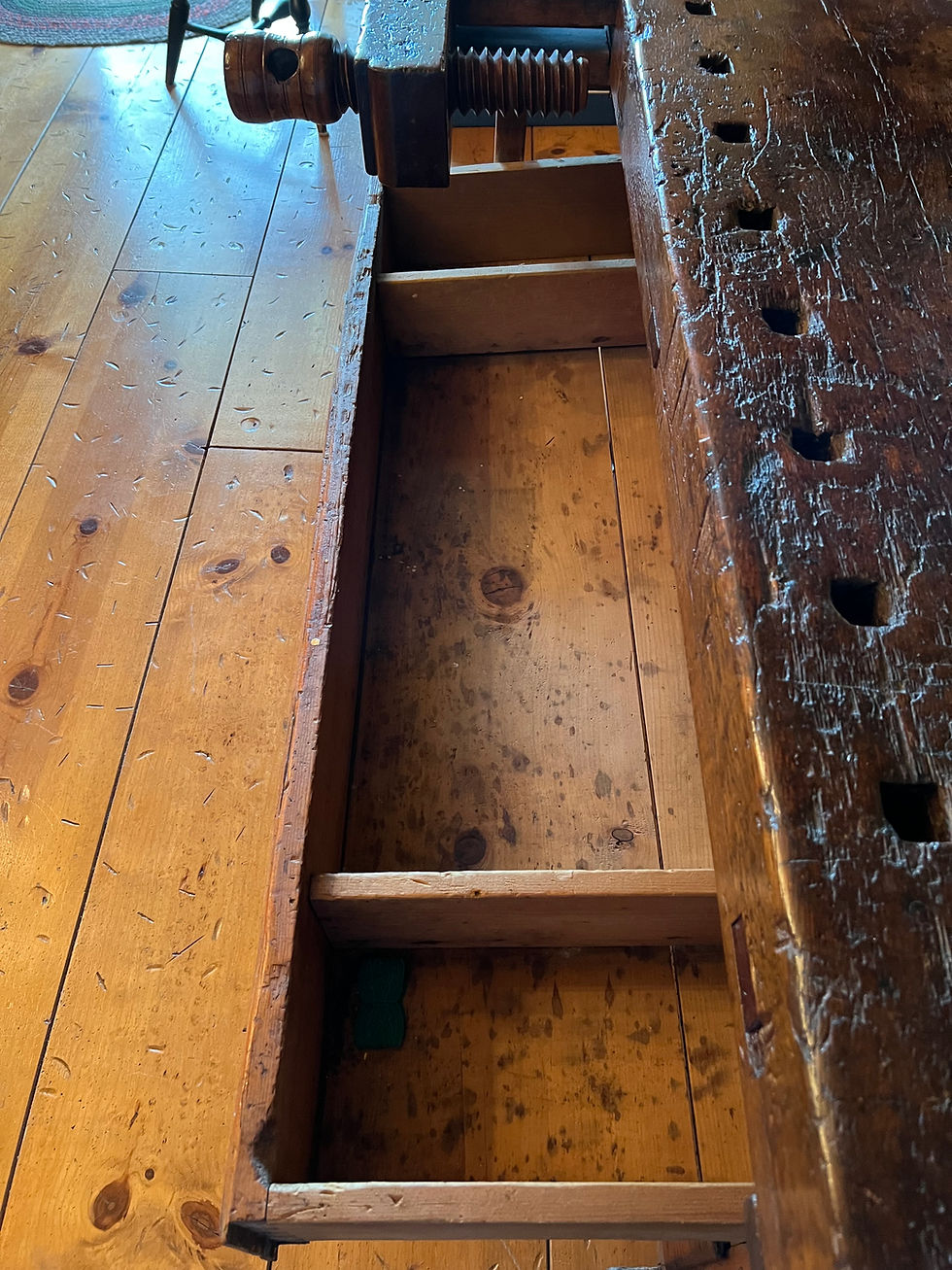 Thumbnail: #311 Carpenter bench w/drawers