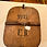 Thumbnail: #1109Brides Box wooden with date 1866 & FB on top of lid  10 3/4" x 11 3/4" long