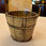 Thumbnail: #501 Yellow small berry pail w/ wire handle