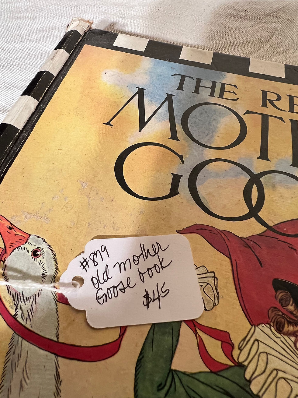 Thumbnail: #879 Mother goose book