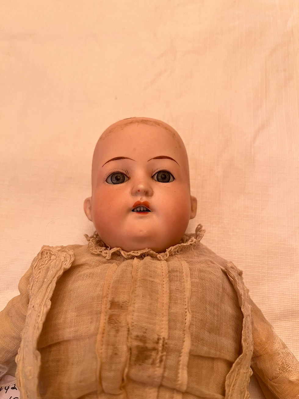 Thumbnail: #1424 Doll 1930 marked on back of her neck 275/910H-Germany 17" tall