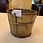 Thumbnail: #501 Yellow small berry pail w/ wire handle