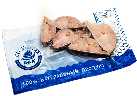 Зубатака полосатая стейк мороженый