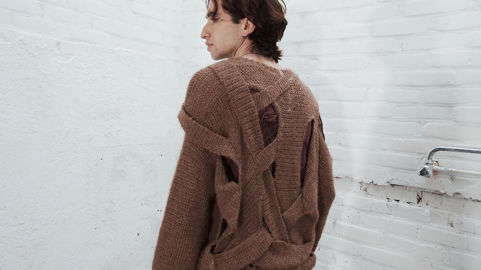 Handmade Alpaca wool sweater