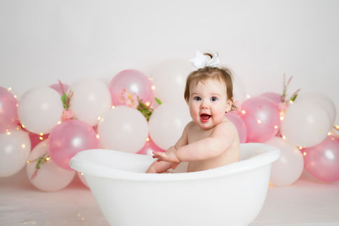 Ballston Spa Glens Falls Saratoga Springs Albany Schenectady Cake Smash Milestone Baby Photographer