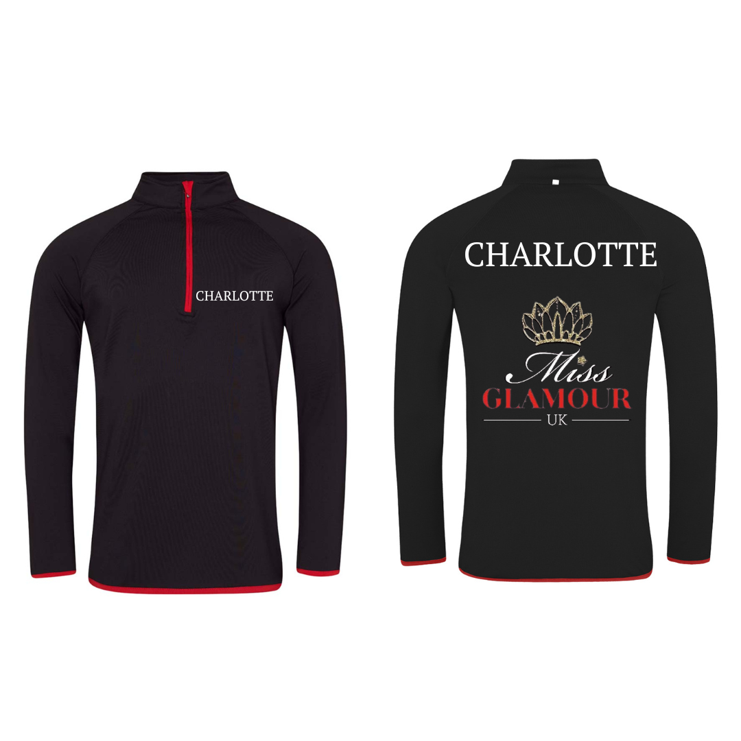 MGUK Sports Quarter Zip Top