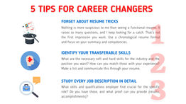 5 Tips For Career Changers