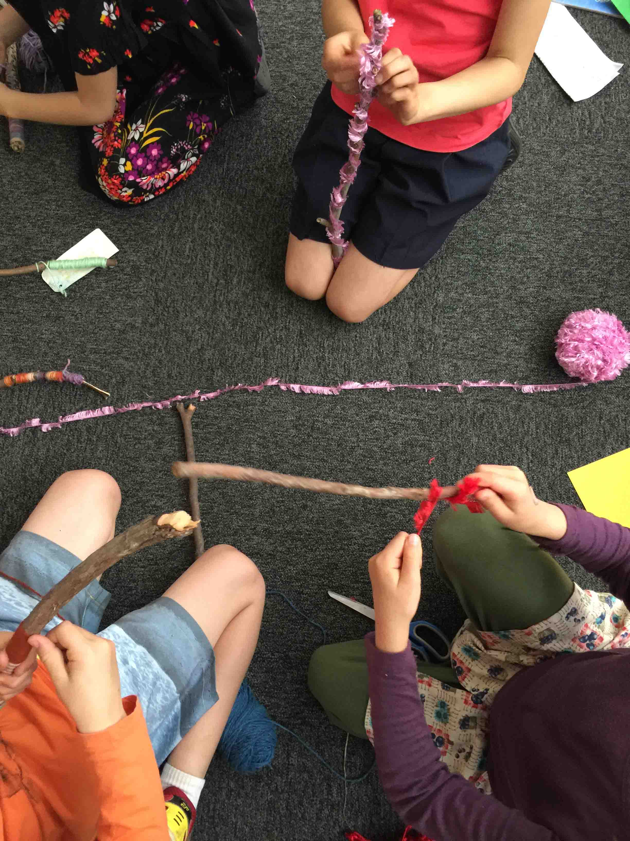 Wrapping sticks