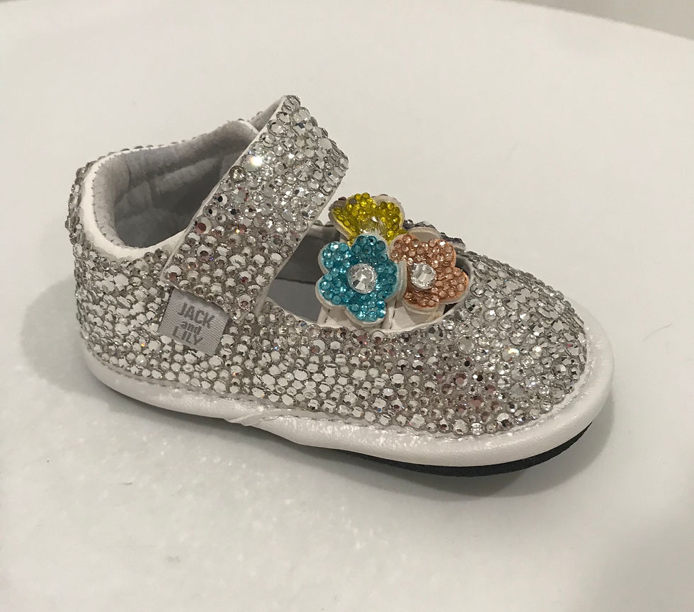 Thumbnail: JACK & LILY, Mary Janes, Swarovski Crystals