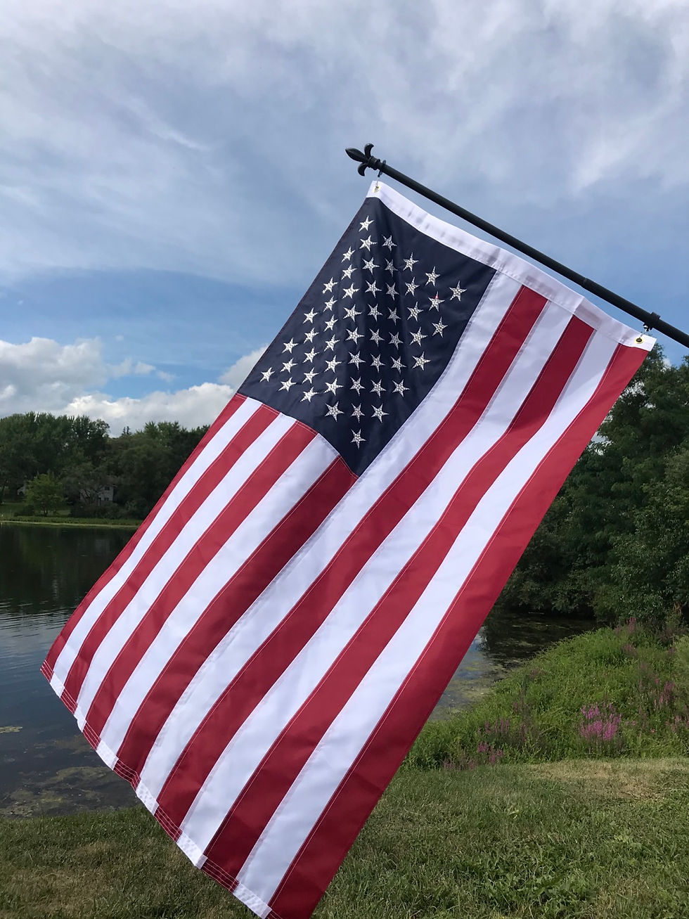 Thumbnail: United States Flag, 100 Stars Swarovski Crystals, 4 x 6