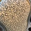 Thumbnail: Antique "Leopard" Chair, High Back, Silver, Silk