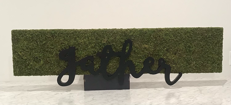 Thumbnail: "Gather" Wall Art Moss