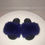 Thumbnail: Ladies, Deep Blue, Fox Fur, Memory Foam Slides