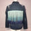 Thumbnail: Ladies Blue Denim Jacket, Ombre Beaded Fringe, Swarovski Crystals