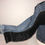 Thumbnail: Ladies Blue Denim Jacket black fringe & lace