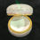 Thumbnail: PILL CASE, Macaron, Ceramic, White, Swarovski Crystals