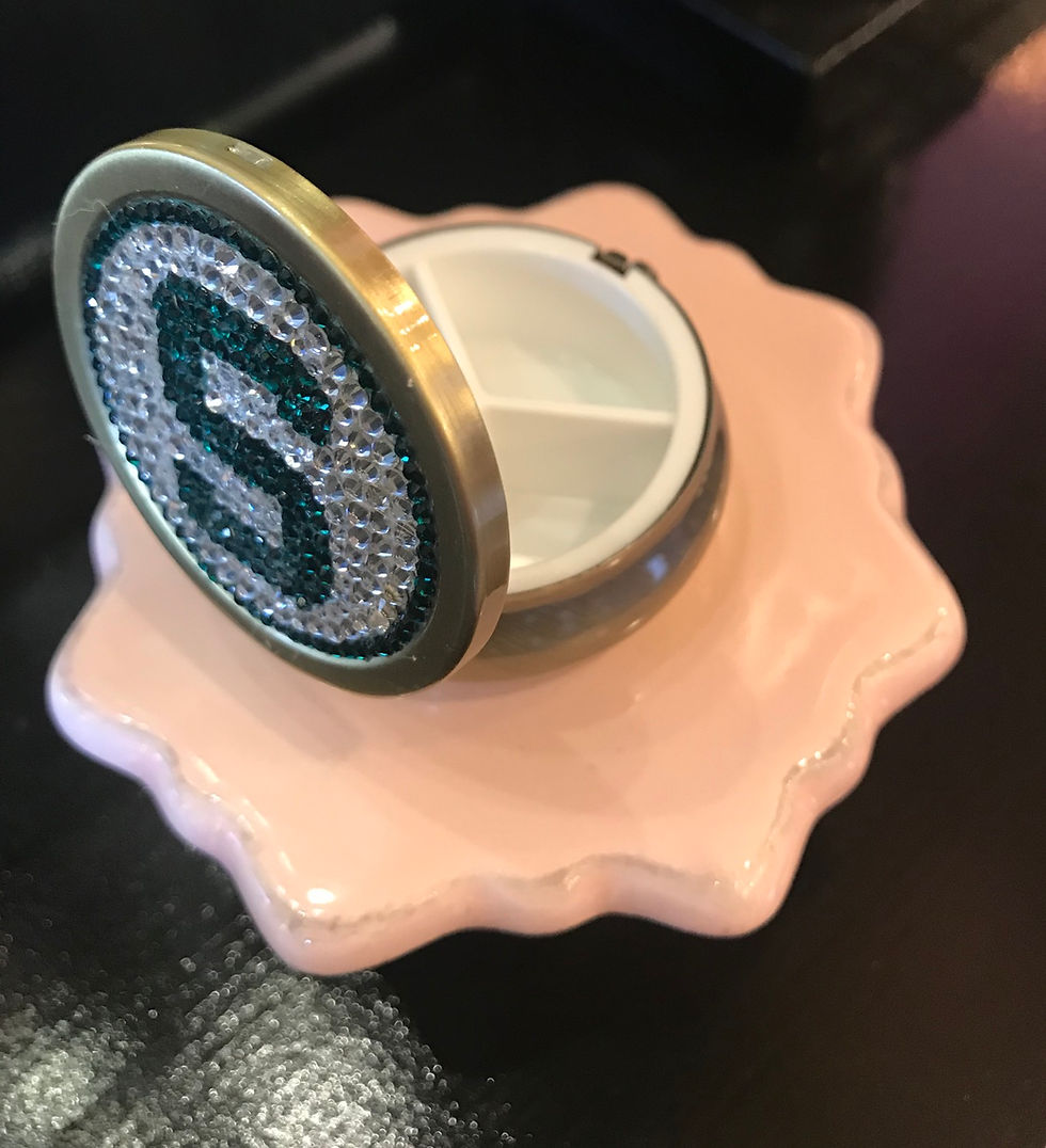 Thumbnail: PILL CASE, Michigan State Spartans, Swarovski Crystals