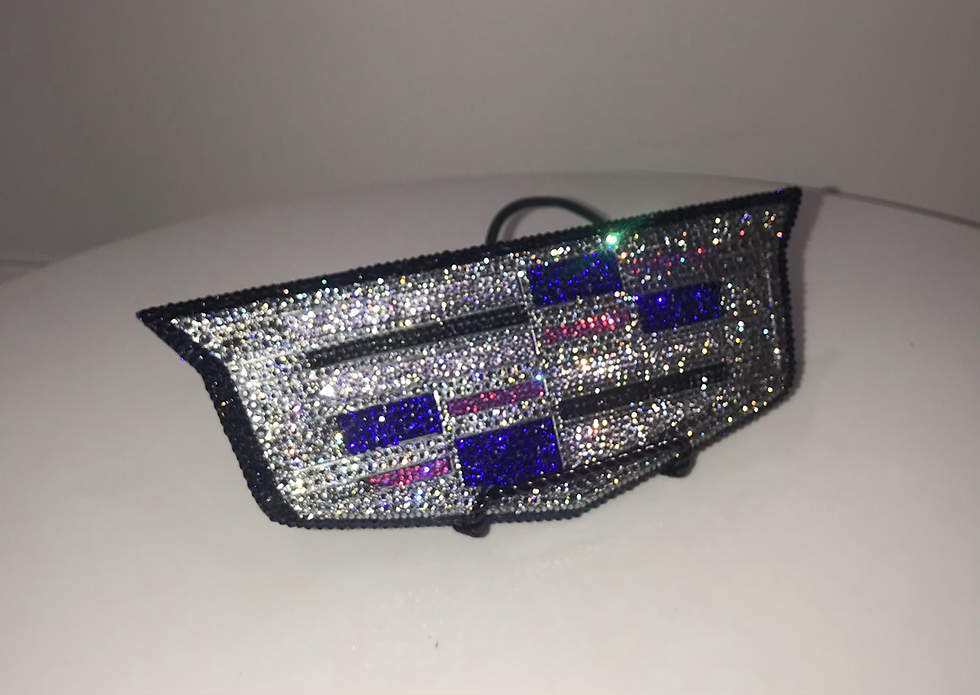 Thumbnail: Cadillac Vehicle Emblems Swarovski Crystals