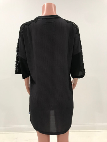 ADIDAS, Dress, Gray, Black Lace | Bella Artistry
