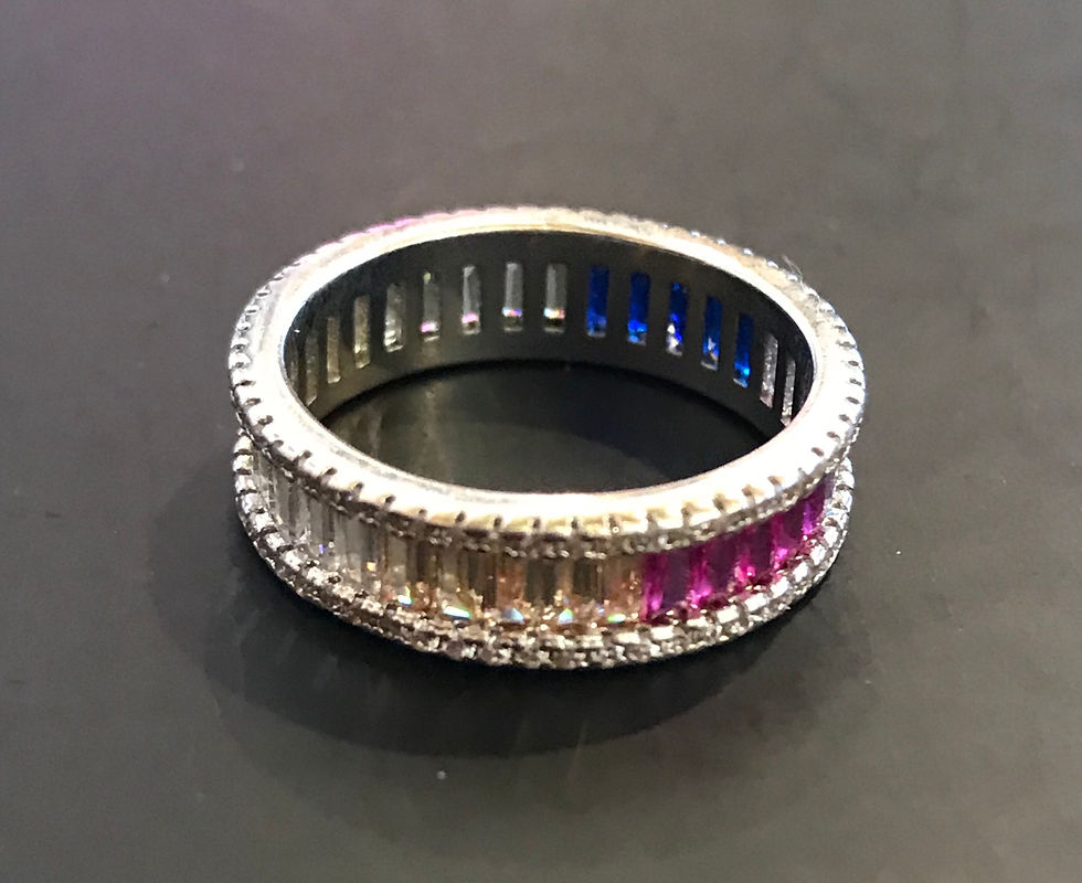 Thumbnail: Ring, Multi Color Stones