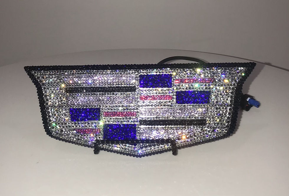 Thumbnail: Cadillac Vehicle Emblems Swarovski Crystals