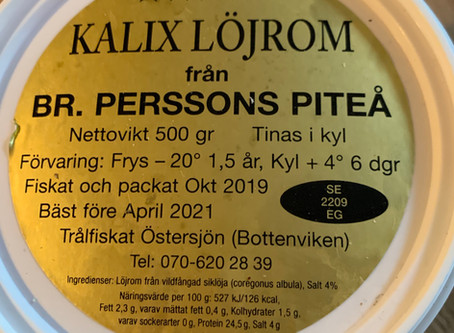 Wildfleisch Kalix Löjrom Rauchlachs und Zimtschnecken nach Hause bestellen.